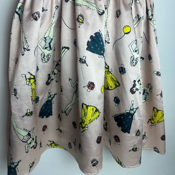 Smak Parlour halter fit and flare pinup girl sleeveless dress size medium - Picture 2 of 15